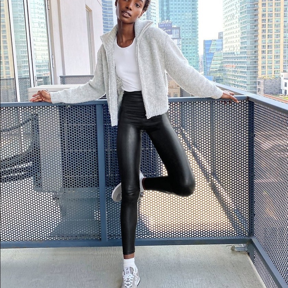 Aritzia Wilfred Free Leather Daria Pant